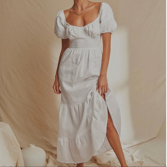 Peppermayo Dresses & Skirts - Peppermayo Europe Local Linen Maxi Dress